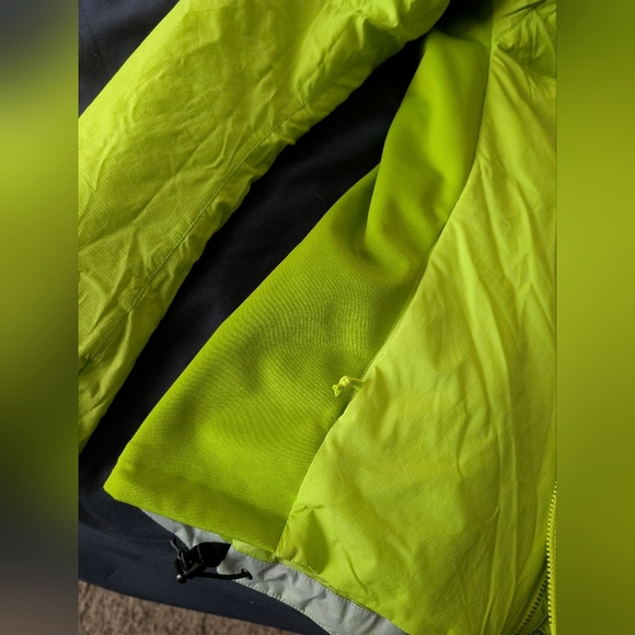 Arc'teryx Atom LT Insulated Puffer Hooded Hoody Jacket Neon Yellow Green S - Picture 5 of 6